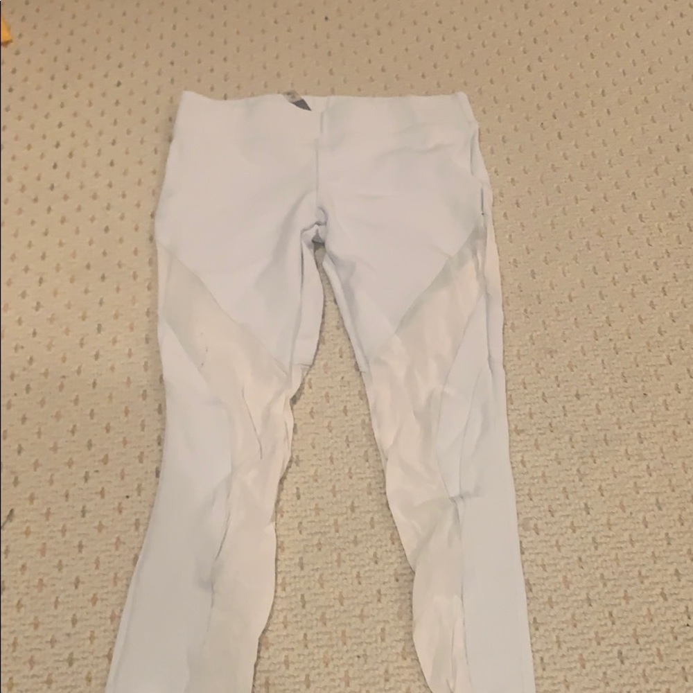 White leggings